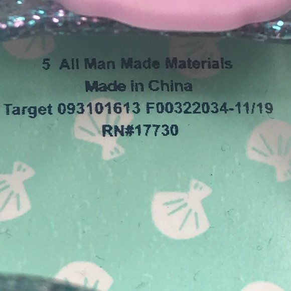 Cat And Jack Girl's Size 5 Hydee Mermaid Slip On Shoe Teal New With Tags - Picture 8 of 13